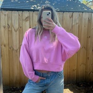 Adidas Women's Pink Sweatshirt